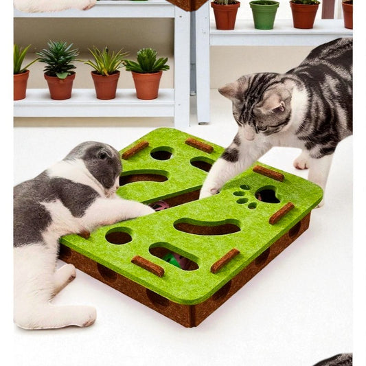 Sisal Cat Scratching Post – Interactive Indoor Toy for Kittens & Cats